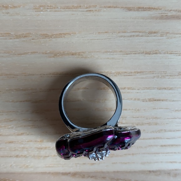 Aldo Purple Flower 🌸 Ring - Picture 4 of 6